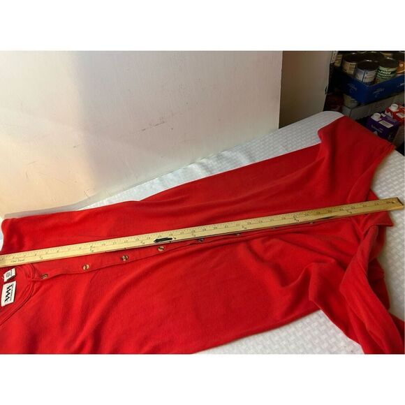 White Mountain Traders Union Suit Red Medium M - Picture 7 of 8